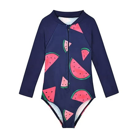 2-8Y Kids Girls Rash Guard Long Sleeve One Piece Swimsuits Zipper Bathing Suits UPF 50+ Sun Protection
2-8Y Kids Girls Rash Guard Long Sleeve One Piece Swimsuits Zipper Bathing Suits UPF 50+ Sun Protection