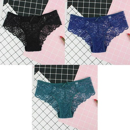 3pcs/Pack Sexy Women Lace Panties Underwear Lace Briefs Transparent Floral Bow Soft Lingerie Sexy Fashion Panties For Ladies
3pcs/Pack Sexy Women Lace Panties Underwear Lace Briefs Transparent Floral Bow Soft Lingerie Sexy Fashion Panties For Ladies
