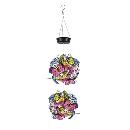 Fjofpr Colorful Butterfly Ball Solar Light - Garden Decoration Solar Chandelier With Butterfly Decoration Power Supply Waterproof Solar Light Home Decorations
Fjofpr Colorful Butterfly Ball Solar Light - Garden Decoration Solar Chandelier With Butterfly Decoration Power Supply Waterproof Solar Light Home Decorations
