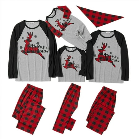 Hanas Parent-child outfit Christmas Family Matching Pajamas Sets Mom Kid Baby Cartoon Printed Sleepwear Homewear Sets Warm Family Gray XL
Hanas Parent-child outfit Christmas Family Matching Pajamas Sets Mom Kid Baby Cartoon Printed Sleepwear Homewear Sets Warm Family Gray XL