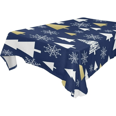 SKYSONIC Christmas Tree Tablecloth Waterproof Washable Polyester Square Table Cover Durable Tablecloth for Kitchen Dining Table Party Decor (60 X 90 Inch)
SKYSONIC Christmas Tree Tablecloth Waterproof Washable Polyester Square Table Cover Durable Tablecloth for Kitchen Dining Table Party Decor (60 X 90 Inch)