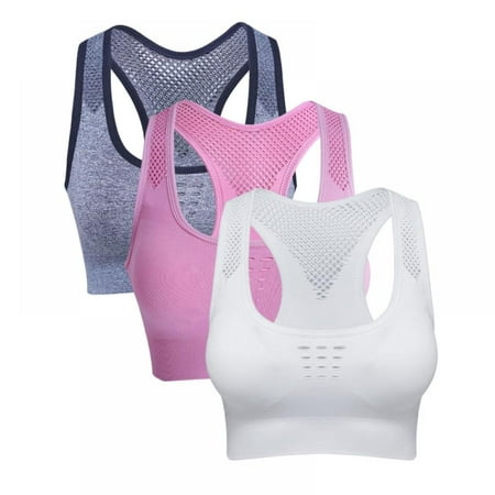 Xmarks Women Racerback Sports Bras for Women High Impact Workout Yoga - Breathable Comfortable Soft High-Strength Shockproof Running Bra(3-Packs)
Xmarks Women Racerback Sports Bras for Women High Impact Workout Yoga - Breathable Comfortable Soft High-Strength Shockproof Running Bra(3-Packs)