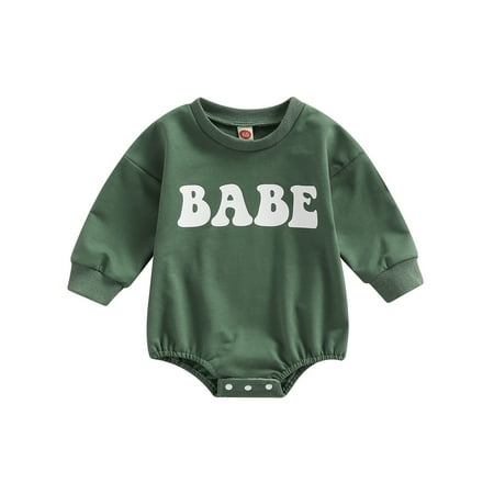 Baby Girls Boys Spring Romper 3 6 12 18M Long Sleeve O Neck Letter Print Casual Playsuit
Baby Girls Boys Spring Romper 3 6 12 18M Long Sleeve O Neck Letter Print Casual Playsuit