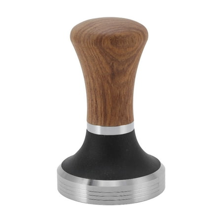 Coffee Tamper Stainless Steel Flat Bottom Coffee Hand Tamping Tool with Wooden Handle 53mm/2.1in
Coffee Tamper Stainless Steel Flat Bottom Coffee Hand Tamping Tool with Wooden Handle 53mm/2.1in