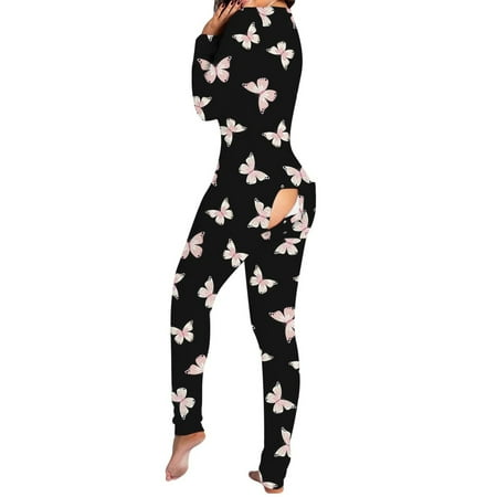 luethbiezx Womens Button-down Front Functional Buttoned Flap Adults Pajamas One Piece Sleepwear Jumpsuit Thermal Underwear Set
luethbiezx Womens Button-down Front Functional Buttoned Flap Adults Pajamas One Piece Sleepwear Jumpsuit Thermal Underwear Set