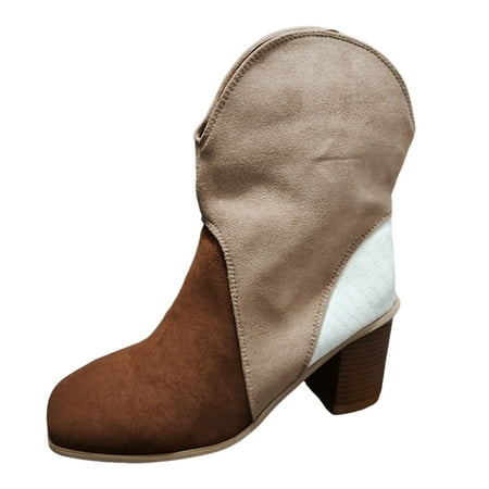 Jungdeepe Women s Heel Matching Color Autumn Winter Suede Vintage Ankle Boots Tall Cam Boot Medium Cowboy Boots Women Tall Suede Lined Boots Sparkly Boots Leggings Women
Jungdeepe Women s Heel Matching Color Autumn Winter Suede Vintage Ankle Boots Tall Cam Boot Medium Cowboy Boots Women Tall Suede Lined Boots Sparkly Boots Leggings Women