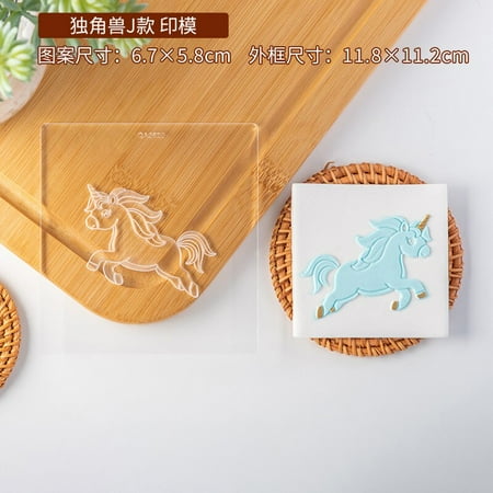 Cartoon Unicorn Cookie Cutter Mould 3D Cartoon Stamp Embosser Biscuit Mold Fondant Biscuit Cutter Ba
Cartoon Unicorn Cookie Cutter Mould 3D Cartoon Stamp Embosser Biscuit Mold Fondant Biscuit Cutter Ba