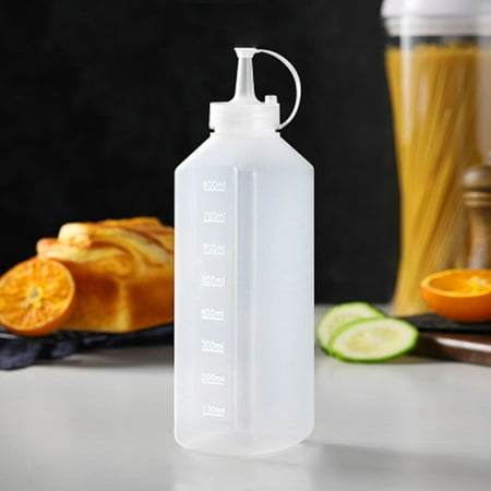 800ml Sauce Bottle Food Grade Convenient Temperature Resistance Honey Salad Condiment Dispenser for Cooking
800ml Sauce Bottle Food Grade Convenient Temperature Resistance Honey Salad Condiment Dispenser for Cooking