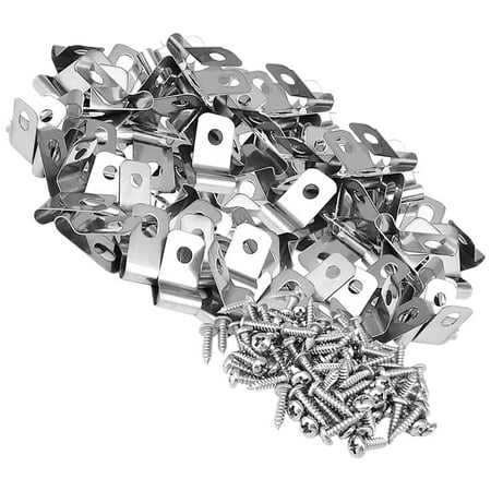 100 Pcs Fence Assembly Clamps Bailing Wire Pet Cage Fixing Clips Fence Wire Connectors Cage Wire Clips Wire Fence Clips
100 Pcs Fence Assembly Clamps Bailing Wire Pet Cage Fixing Clips Fence Wire Connectors Cage Wire Clips Wire Fence Clips