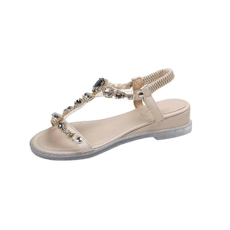 TUOBARR Women s Flats Sandals Women s Summer Sandals Casual Bohemia Wedge Shoes Comfortable Ankle Strap Outdoor Platform Sandals Gray
TUOBARR Women s Flats Sandals Women s Summer Sandals Casual Bohemia Wedge Shoes Comfortable Ankle Strap Outdoor Platform Sandals Gray