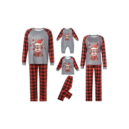 Binpure Christmas Family Sets Classic Plaid Xmas Deer Sleepwear for Adult Kids Baby
Binpure Christmas Family Sets Classic Plaid Xmas Deer Sleepwear for Adult Kids Baby