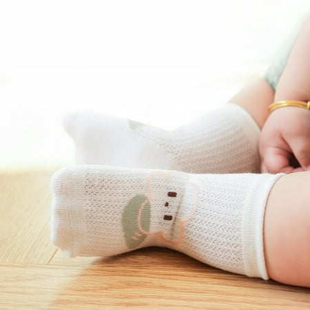 B91xZ Baby Socks Boys Girls Socks Breathable Cartoon Animal Mesh Socks High Ankle Socks White 3-5 Years
B91xZ Baby Socks Boys Girls Socks Breathable Cartoon Animal Mesh Socks High Ankle Socks White 3-5 Years