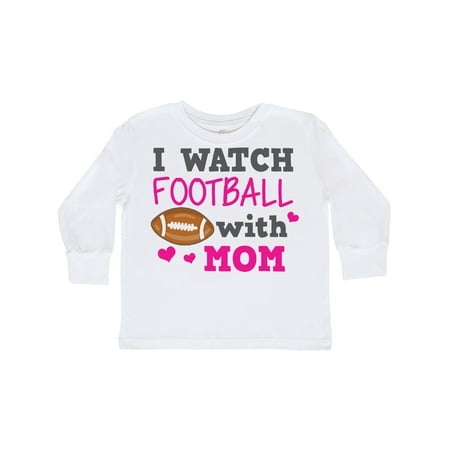 Inktastic I Watch Football with My Mom Gift Toddler Toddler Girl Long Sleeve T-Shirt
Inktastic I Watch Football with My Mom Gift Toddler Toddler Girl Long Sleeve T-Shirt
