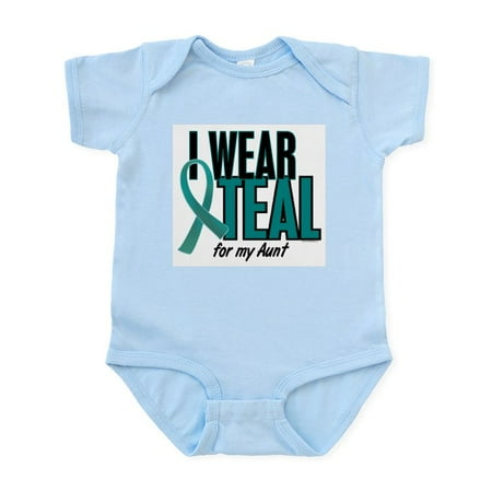 CafePress - I Wear Teal For My Aunt 10 Infant Bodysuit - Baby Light Bodysuit Size Newborn - 24 Months
CafePress - I Wear Teal For My Aunt 10 Infant Bodysuit - Baby Light Bodysuit Size Newborn - 24 Months