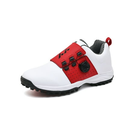Rotosw Men s Golf Shoes Spikeless Casual Shoe Round Toe Sneakers Comfort Swivel Laces Athletic Sneaker Sports Lightweight Trainers White Red 6
Rotosw Men s Golf Shoes Spikeless Casual Shoe Round Toe Sneakers Comfort Swivel Laces Athletic Sneaker Sports Lightweight Trainers White Red 6