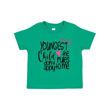 Inktastic Youngest Child the Rules Don t Apply to Me Gift Toddler Boy or Toddler Girl T-Shirt 
Inktastic Youngest Child the Rules Don t Apply to Me Gift Toddler Boy or Toddler Girl T-Shirt