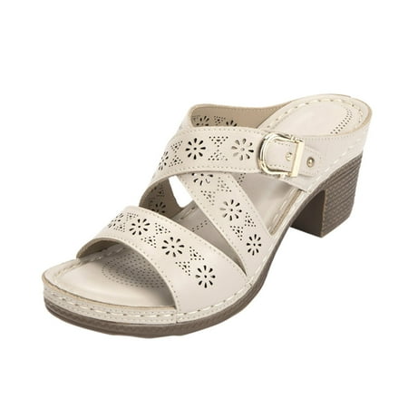 MIASHUI Summer Sandals for Women 2024 Women s Summer Fashion Open Toed Loafers Wedge Sandals Beige 7
MIASHUI Summer Sandals for Women 2024 Women s Summer Fashion Open Toed Loafers Wedge Sandals Beige 7