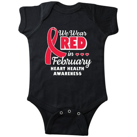 Inktastic Heart Health Awareness We Wear Red in February Gift Baby Boy or Baby Girl Bodysuit
Inktastic Heart Health Awareness We Wear Red in February Gift Baby Boy or Baby Girl Bodysuit