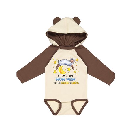 Inktastic I Love my Mom Mom to the Moon and Back Cute Sheep Gift Baby Boy or Baby Girl Long Sleeve Bodysuit
Inktastic I Love my Mom Mom to the Moon and Back Cute Sheep Gift Baby Boy or Baby Girl Long Sleeve Bodysuit