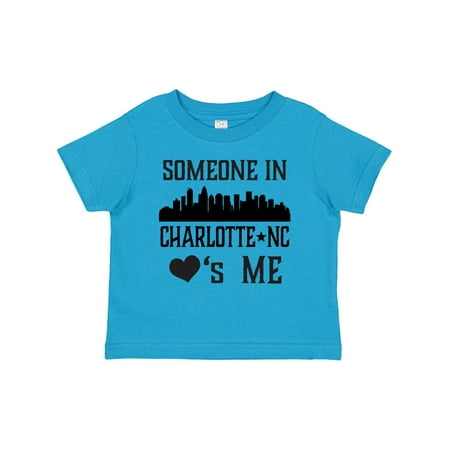 Inktastic Charlotte North Carolina Someone Loves Me Gift Toddler Boy or Toddler Girl T-Shirt
Inktastic Charlotte North Carolina Someone Loves Me Gift Toddler Boy or Toddler Girl T-Shirt