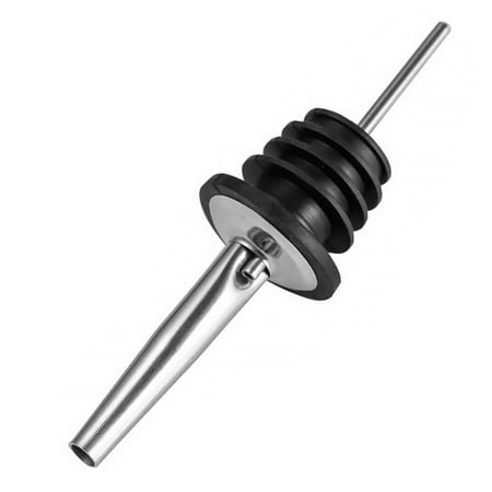 Wine Bottle Pourer Stainless Steel Bar Pour Tapered Stopper Spout with Sealed Rubber Rings Stainless Steel Color
Wine Bottle Pourer Stainless Steel Bar Pour Tapered Stopper Spout with Sealed Rubber Rings Stainless Steel Color