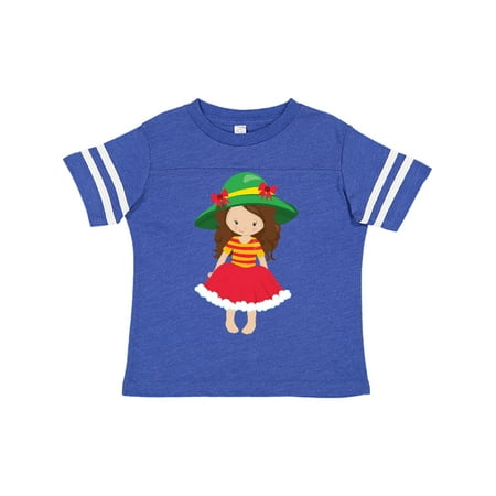 Inktastic Cute Girl Brown Hair Red Skirt Green Hat Gift Toddler Toddler Girl T-Shirt
Inktastic Cute Girl Brown Hair Red Skirt Green Hat Gift Toddler Toddler Girl T-Shirt