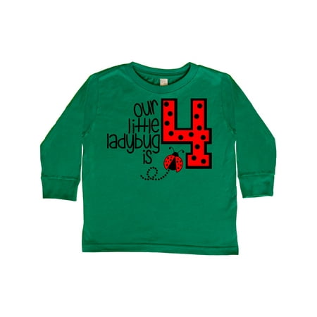Inktastic Our Little Ladybug Is 4 Gift Toddler Boy or Toddler Girl Long Sleeve T-Shirt
Inktastic Our Little Ladybug Is 4 Gift Toddler Boy or Toddler Girl Long Sleeve T-Shirt