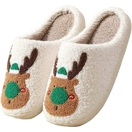 Christmas Slippers Cute Soft Comfy Warm Plush Non-Slip House Slipper Fuzzy Memory Foam Indoor Outdoor Shoes for Women Men
Christmas Slippers Cute Soft Comfy Warm Plush Non-Slip House Slipper Fuzzy Memory Foam Indoor Outdoor Shoes for Women Men