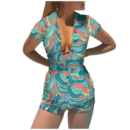 ZHAGHMIN Comfy Pajamas For Women Women S Fashion Knitted Printed Shorts Romper Button-Down V-Neck Jumpsuits Short Sleeve Bodysuit Soft Pajamas Suit Womens Pajamas Set Cotton Night Gowns Women Large
ZHAGHMIN Comfy Pajamas For Women Women S Fashion Knitted Printed Shorts Romper Button-Down V-Neck Jumpsuits Short Sleeve Bodysuit Soft Pajamas Suit Womens Pajamas Set Cotton Night Gowns Women Large