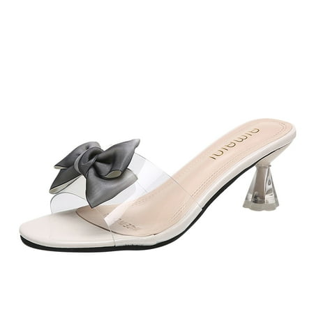 gvdentm Women Sandals Heel Middle Bow Heel Fashion Summer Transparent Wine Glass And Women Sandals Womens Size 9
gvdentm Women Sandals Heel Middle Bow Heel Fashion Summer Transparent Wine Glass And Women Sandals Womens Size 9