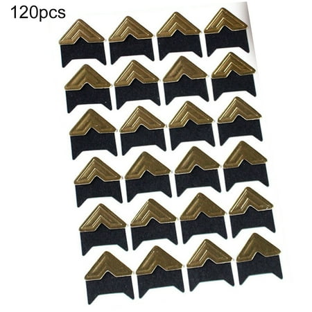 Fusipu 120Pcs Self-Adhesive Photo Frame Corner Sticker Craft Scrapbook Album Decor
Fusipu 120Pcs Self-Adhesive Photo Frame Corner Sticker Craft Scrapbook Album Decor