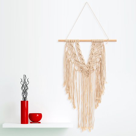 8 Styles Bohemian Macrame Woven Wall Hanging Tapestry Home Handmade Knitting Door Window Curtain Wedding Backdrop