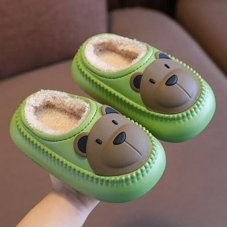 CoCopeanut Cute Home Slipper for Children Kawaii Bear Cartoon Cheap Slides for Boy Girls Winter Animals Child Slipper Baby Cotton Shoes
CoCopeanut Cute Home Slipper for Children Kawaii Bear Cartoon Cheap Slides for Boy Girls Winter Animals Child Slipper Baby Cotton Shoes