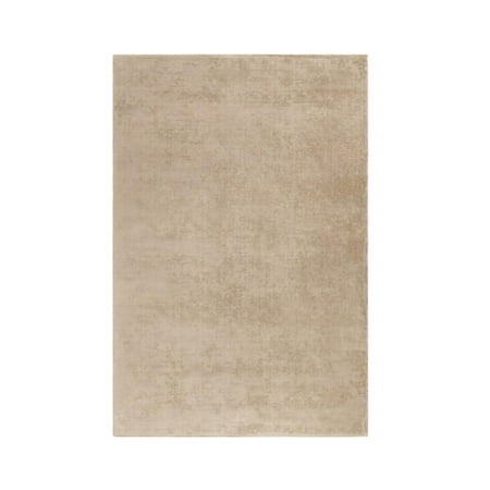 5' x 7.5' Celestial Comfort Tumbleweed Brown Hand Loomed Area Throw Rug