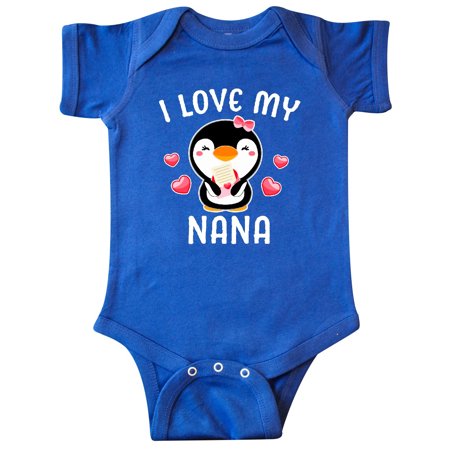 Inktastic I Love My Nana with Cute Penguin and Hearts Gift Baby Girl Bodysuit
Inktastic I Love My Nana with Cute Penguin and Hearts Gift Baby Girl Bodysuit