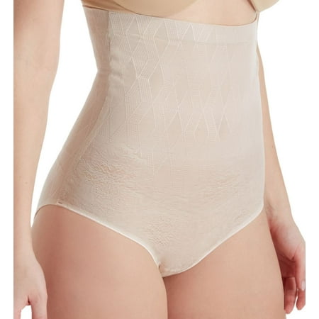 Women s Body Hush BH1706 Magnifique Icon High Waist Shaping Panty (Blush S)