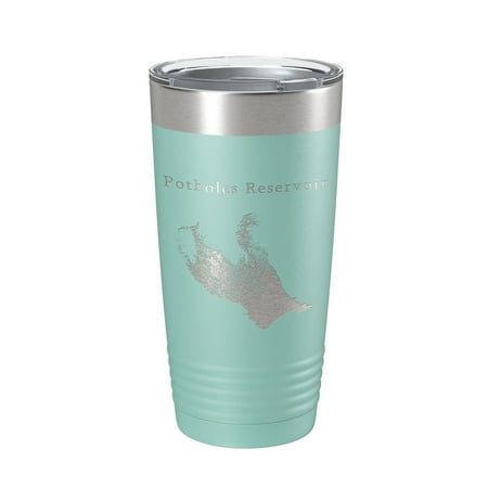 Potholes Reservoir Tumbler Lake Map Travel Mug Insulated Laser Engraved Coffee Cup Washington 20 oz Teal
Potholes Reservoir Tumbler Lake Map Travel Mug Insulated Laser Engraved Coffee Cup Washington 20 oz Teal