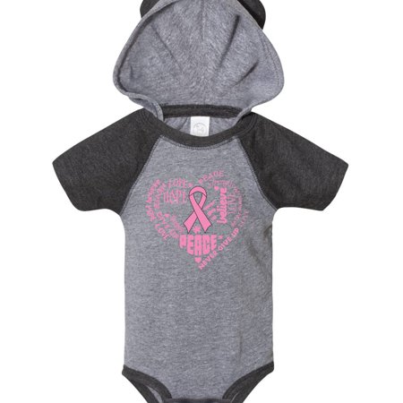 Inktastic Breast Cancer Awareness Heart Words Gift Baby Boy or Baby Girl Bodysuit
Inktastic Breast Cancer Awareness Heart Words Gift Baby Boy or Baby Girl Bodysuit