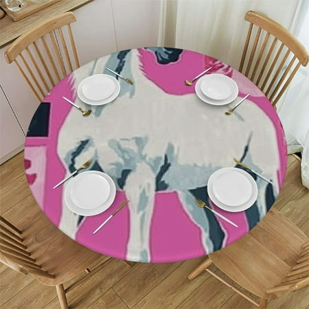 Patifu Horse Theme Round Tablecloth 100% Polyester Fiber Waterproof Stain-Resistant Washable for Indoor Outdoor Restaurants Weddings Parties 31 -35
Patifu Horse Theme Round Tablecloth 100% Polyester Fiber Waterproof Stain-Resistant Washable for Indoor Outdoor Restaurants Weddings Parties 31 -35