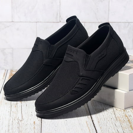 Cathalem Fashion All Season Men Casual Shoes Flat Non Slip On Simple Design Solid Color Comfortable Mens Casual Shoes Size 13 Black 10.5
Cathalem Fashion All Season Men Casual Shoes Flat Non Slip On Simple Design Solid Color Comfortable Mens Casual Shoes Size 13 Black 10.5