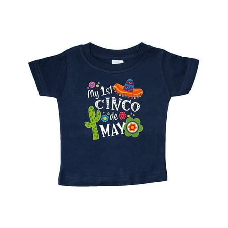 Inktastic My First Cinco de Mayo- Sombrero Cactus Flowers Gift Baby Boy or Baby Girl T-Shirt
Inktastic My First Cinco de Mayo- Sombrero Cactus Flowers Gift Baby Boy or Baby Girl T-Shirt
