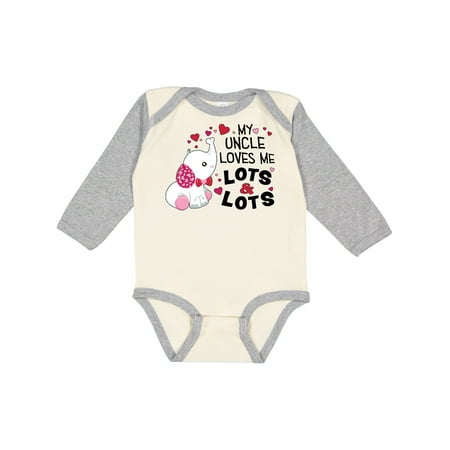 Inktastic My Uncle Loves Me Lots and Lots- Cute Elephant Boys or Girls Long Sleeve Baby Bodysuit
Inktastic My Uncle Loves Me Lots and Lots- Cute Elephant Boys or Girls Long Sleeve Baby Bodysuit
