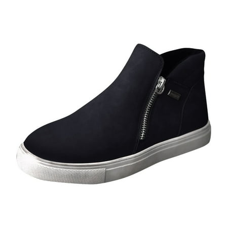 Takeoutsome Women s Fashion Casual Retro Solid Colors Short Ankle Boots Zipper Flat Shoes
Takeoutsome Women s Fashion Casual Retro Solid Colors Short Ankle Boots Zipper Flat Shoes