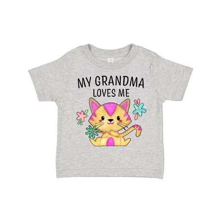 Inktastic My Grandma Loves Me with Cute Kitten and Flowers Gift Toddler Boy or Toddler Girl T-Shirt
Inktastic My Grandma Loves Me with Cute Kitten and Flowers Gift Toddler Boy or Toddler Girl T-Shirt