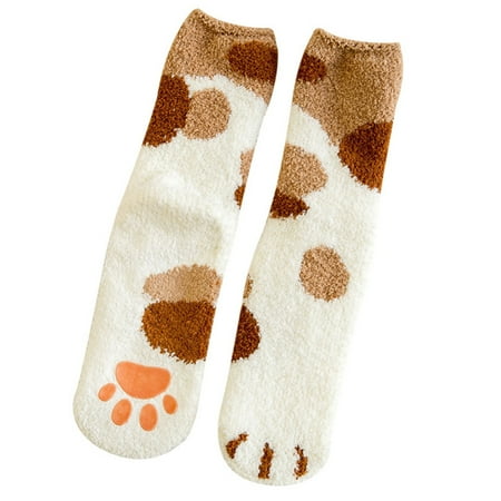 Rumida Winter Warm Cat Paw Socks Non-slip Women Girls Sleeping Home Floor Thick Socks Women Girl Winter Cat Paw Design Non-slip Women Socks Winter Socks Comfortable Warm C
Rumida Winter Warm Cat Paw Socks Non-slip Women Girls Sleeping Home Floor Thick Socks Women Girl Winter Cat Paw Design Non-slip Women Socks Winter Socks Comfortable Warm C