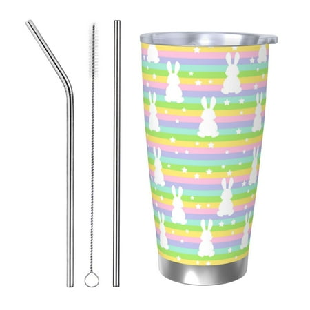 Coaee Rainbow Rabbit for 20oz Insulated Kettle Water Bottle For Running Hiking Cycling Climbing Men S Woman Insulated Water Bottle-Straw Three-piece Set
Coaee Rainbow Rabbit for 20oz Insulated Kettle Water Bottle For Running Hiking Cycling Climbing Men S Woman Insulated Water Bottle-Straw Three-piece Set