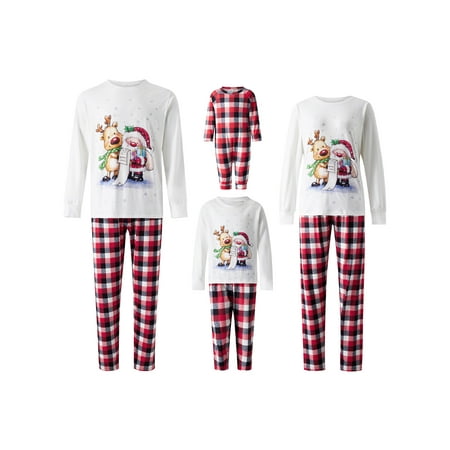 Christmas Family Pajamas Matching Holiday Pajama Xmas Sleepwear Christmas Loungewear Set Jammies for Couples Kids Baby
Christmas Family Pajamas Matching Holiday Pajama Xmas Sleepwear Christmas Loungewear Set Jammies for Couples Kids Baby