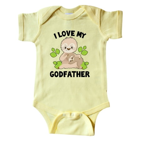 Inktastic Cute Sloth I Love My Godfather with Green Leaves Gift Baby Boy or Baby Girl Bodysuit
Inktastic Cute Sloth I Love My Godfather with Green Leaves Gift Baby Boy or Baby Girl Bodysuit