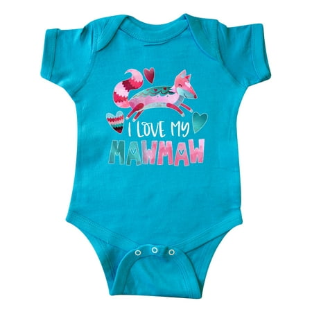 Inktastic I Love My Mawmaw Pink and Blue Fox with Hearts Gift Baby Boy or Baby Girl Bodysuit
Inktastic I Love My Mawmaw Pink and Blue Fox with Hearts Gift Baby Boy or Baby Girl Bodysuit