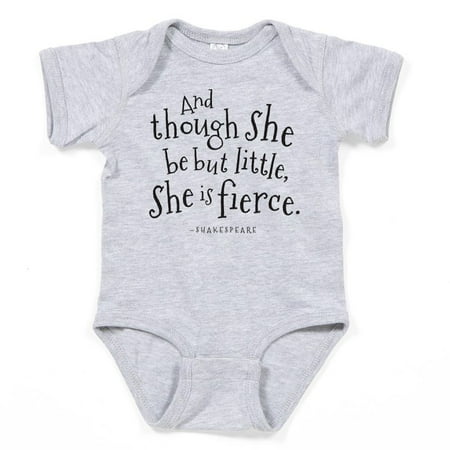 CafePress - Shakespeare Though She Be But Little - Cute Infant Bodysuit Baby Romper - Size Newborn - 24 Months
CafePress - Shakespeare Though She Be But Little - Cute Infant Bodysuit Baby Romper - Size Newborn - 24 Months
